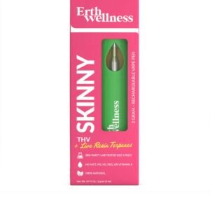 LIVE RESIN THCV VAPE PEN – SKINNY BLEND – 2G – ERTH WELLNESS