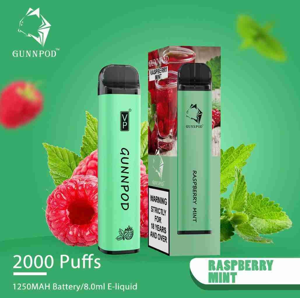 Raspberry Mint-2000 Puffs