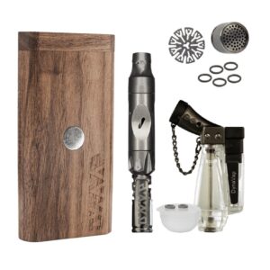 Dynavap M7 Starter Pack with DynaStach Walnut, Honest Single Torch, DynaWax and more [March 2024 Release]