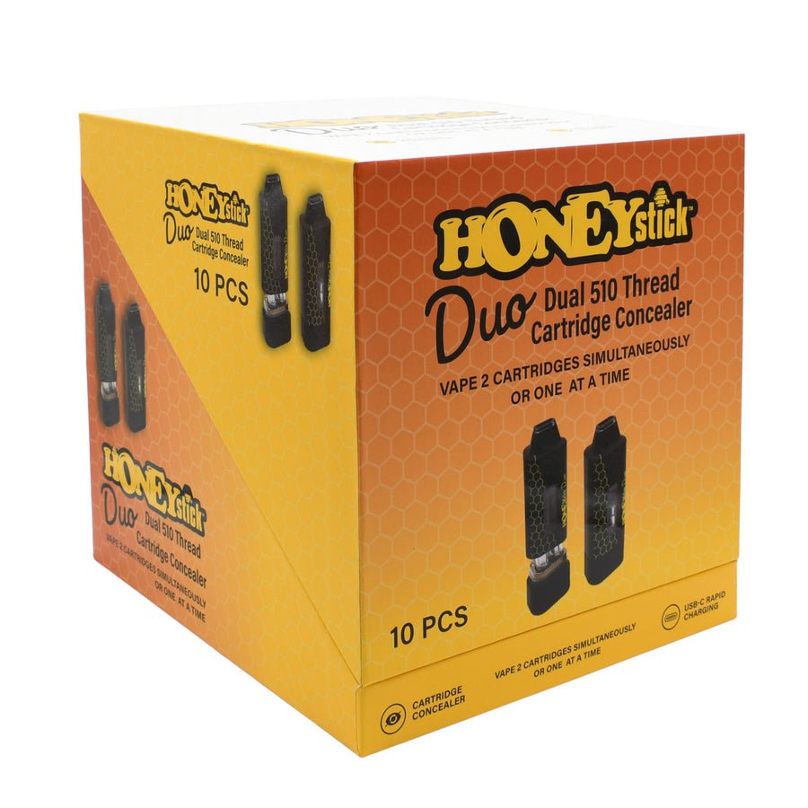 HoneyStick DUO Cartridge Vape - Autodraw Dual 510 Cart Battery(10PC DUO POP) - Image 14