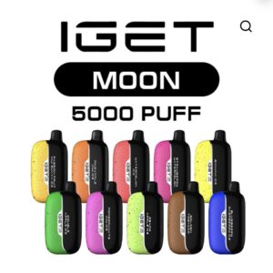 IGET MOON – 5000 PUFFS – 10 PACK