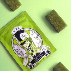 Alice-Green Apple Mushroom Gummies 100mg