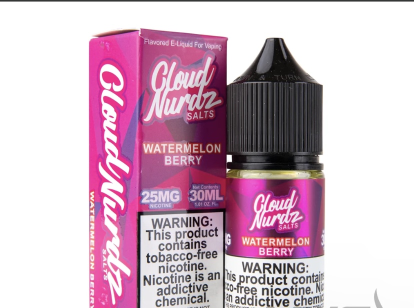 Cloud Nurdz Salt - Watermelon Berry (30ml)