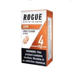 Rogue Fruit Flavor 4MG, Nicotine gum