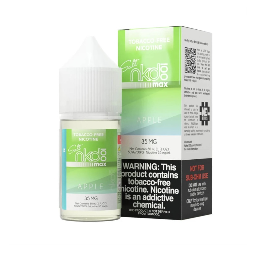 Naked 100 Max Salt - Apple Ice (30ml)