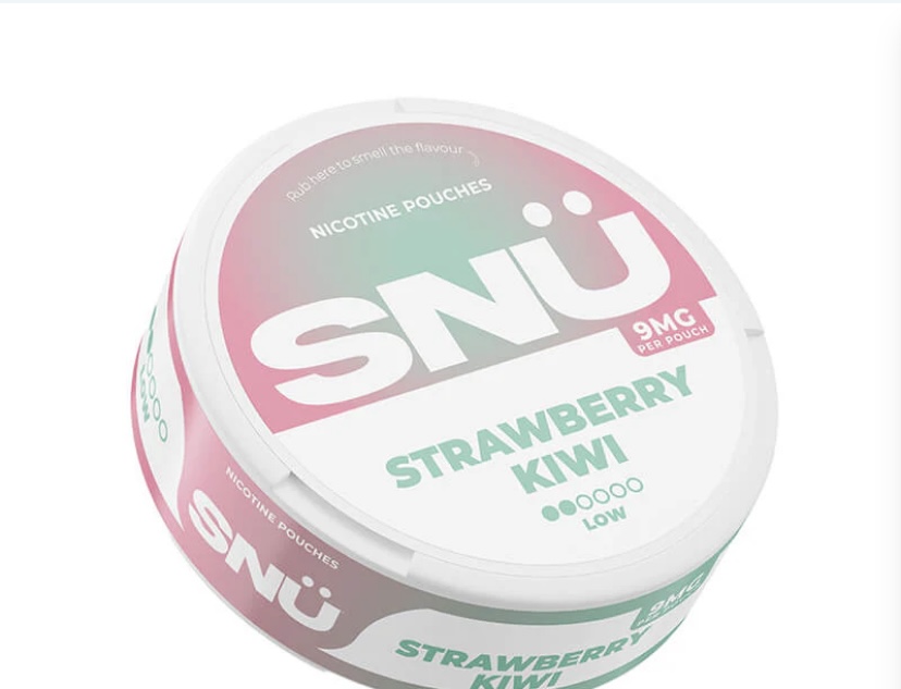 SNU Strawberry Kiwi Nic Pouches by Bar Juice