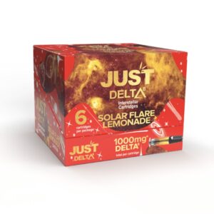Delta 8 Cartridges 6 Pack Solar Flare Lemonade
