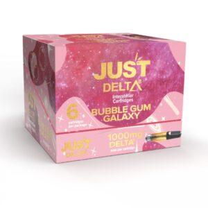 Delta 8 Cartridge 6 Pack Bubble Gum Galaxy