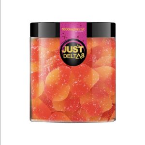 1000mg Delta 8 Gummies Exotic Peach