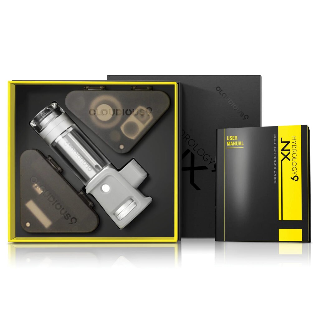 Hydrology9 NX Flower & Concentrate Vaporizer *Classic Silver* - Image 13