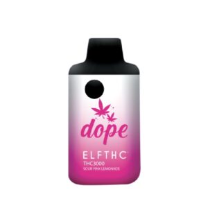 Sour Pink Lemonade High Potency Blend Delta 8 + THC-P + THC-X 3g Disposable By ELF THC