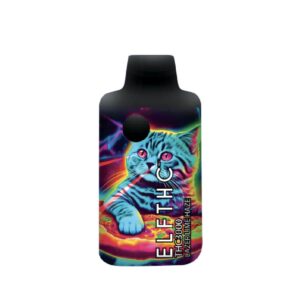 Lazer Lime Haze High Potency Blend Delta 8 + THC-P + THC-X 3g Disposable By ELF THC