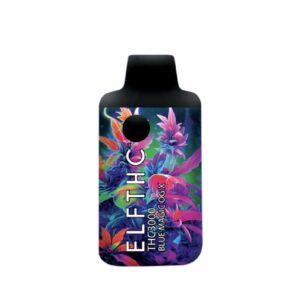 Blue Magic OG X High Potency Blend Delta 8 + THC-P + THC-X 3g Disposable By ELF THC
