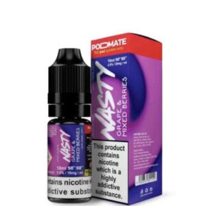 Nasty PodMate Nic Salt - Grape & Mixed Berries 10ml E-liquid