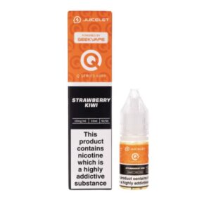Strawberry Kiwi Q Series 6000 Nic Salt E-Liquid by Juicelet