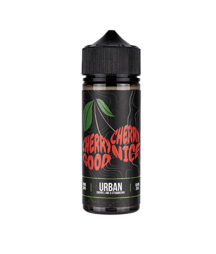 Urban Cherry Good Cherry 100ml Shortfill E-Liquid by Wick Liquor