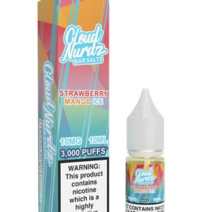 Cloud Nurdz Strawberry Mango Ice 10ml Nic Salt