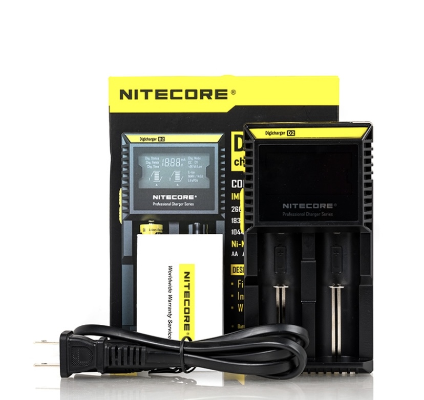 NITECORE D2 BATTERY CHARGER (2-BAY)
