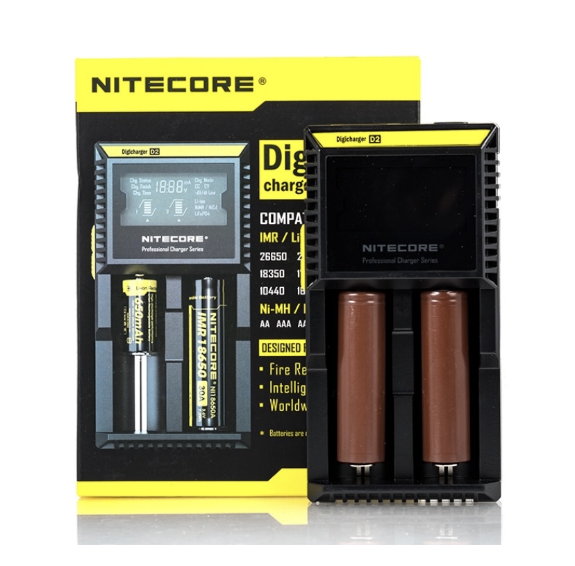 NITECORE D2 BATTERY CHARGER (2-BAY) - Image 2
