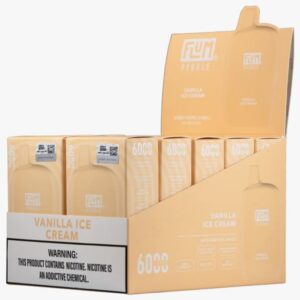 Vanilla Ice Cream 6000 puffs (10 pack)