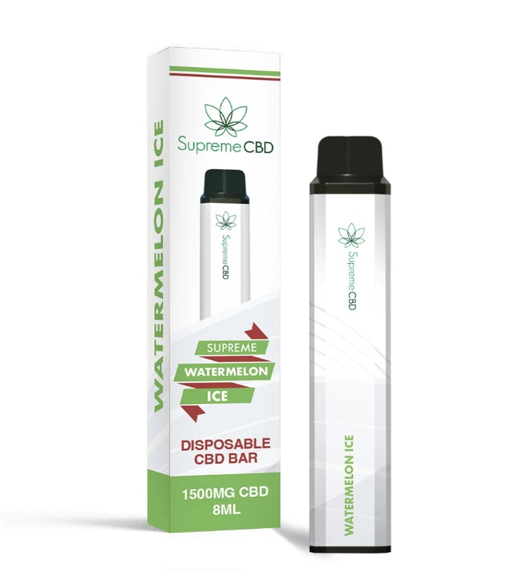 CBD Disposable Vape - Watermelon Ice (1500mg)