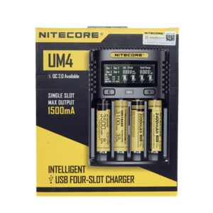 FOUR SLOT BATTERY NITECORE UM4 CHARGER