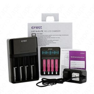 EFEST LUC V4 ELITE HD LCD BATTERY CHARGER