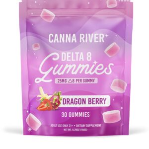 DELTA 8 THC GUMMIES – DRAGON BERRY – CANNA RIVER