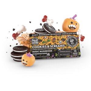 COOKIES & SCREAMS MAGIC MUSHROOM CHOCOLATE BAR – TRĒ HOUSE