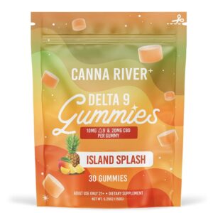 DELTA 9 THC GUMMIES WITH CBD – ISLAND SPLASH – CANNA RIVER