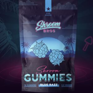MAGIC MUSHROOM GUMMIES – BLUE RAZZ (3.5G)