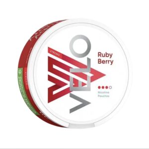 Velo Nicotine Pouches Ruby Berry Strong
