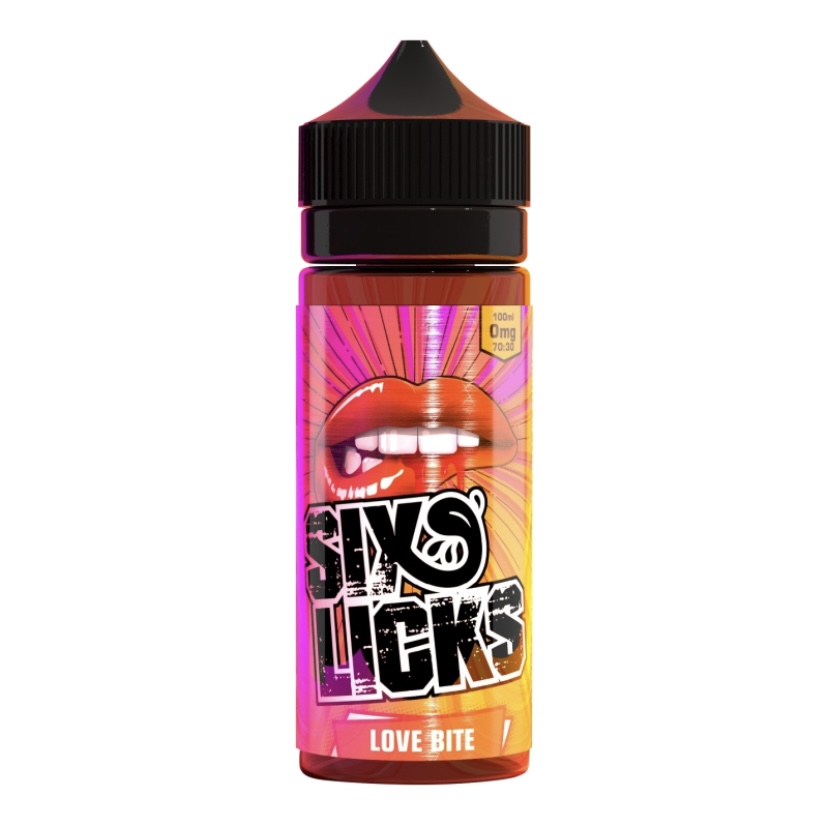 Six Licks Love Bite 100ml