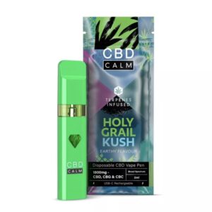 Holy Grail Kush – CBD Terpenes 1800mg Disposable Vape | CBD Calm