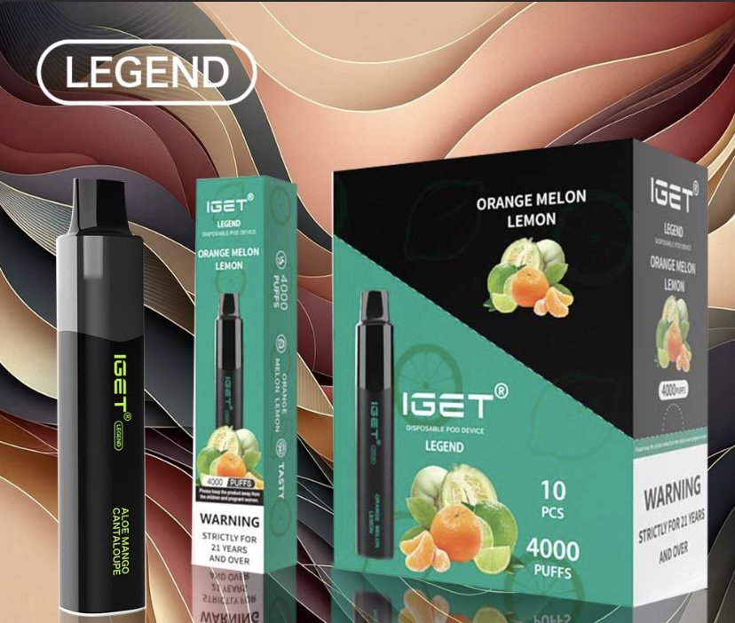 30 × IGET LEGEND 4000 PUFFS (PICK YOUR OWN FLAVOURS
