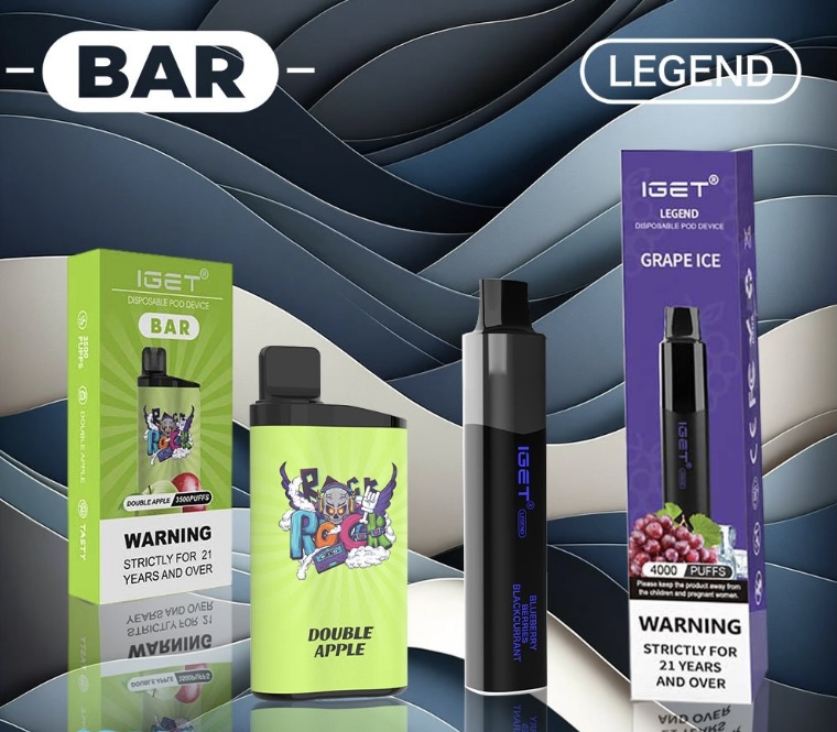 10 × IGET BAR + 10 × IGET LEGEND (PICK YOUR OWN FLAVOURS)
