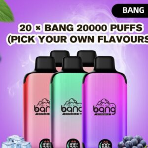 20 × BANG 20000 PUFFS (PICK YOUR OWN FLAVORS)