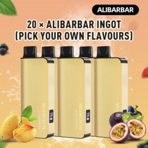 20 × ALIBARBAR INGOT (PICK YOUR OWN FLAVOURS)