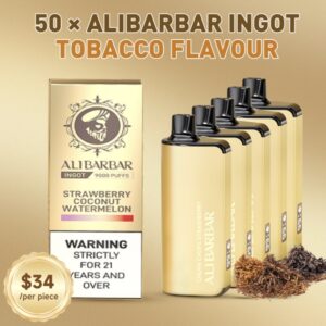 50 × ALIBARBAR INGOT & TOBACCO