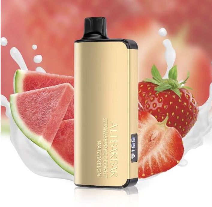 ALIBARBAR INGOT STRAWBERRY COCONUT WATERMELON 9000 PUFFS