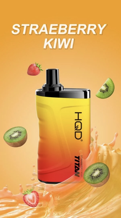 HQD TITAN STRAWBERRY KIWI 7000 PUFFS