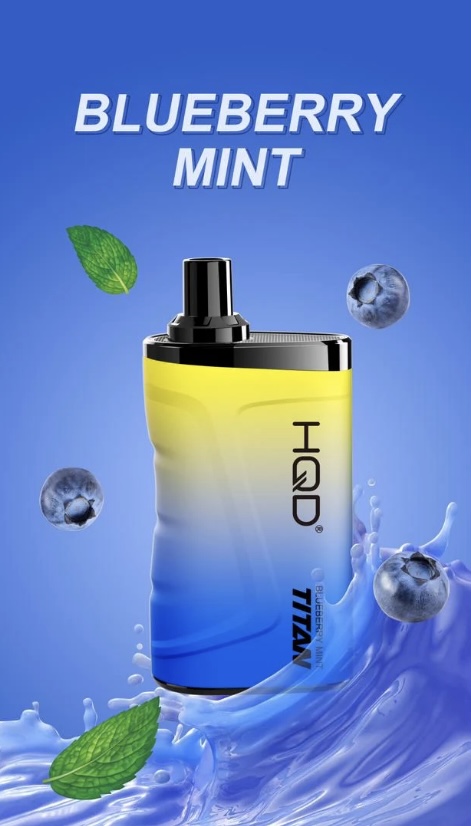 HQD TITAN BLUEBERRY MINT 7000 PUFFS