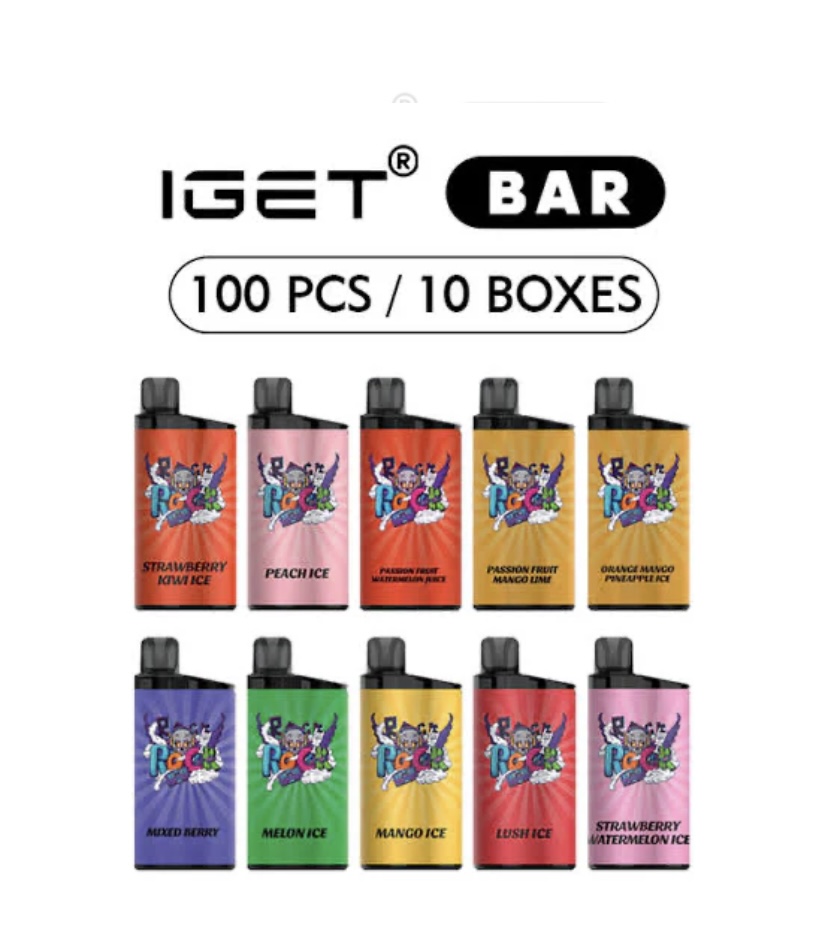 100 PCS IGET BAR 3500 PUFFS