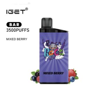 IGET BAR MIXED BERRY 3500 PUFFS