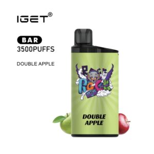 IGET BAR DOUBLE APPLE 3500 PUFFS