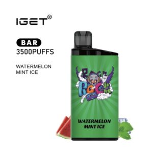 IGET BAR WATERMELON MINT ICE 3500 PUFFS