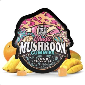 Sour Tropical Magic Mushroom Gummies