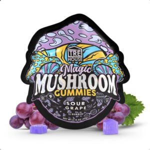 Sour Grape Magic Mushroom Gummies