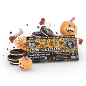 COOKIES & SCREAMS MAGIC MUSHROOM CHOCOLATE BAR – TRĒ HOUSE