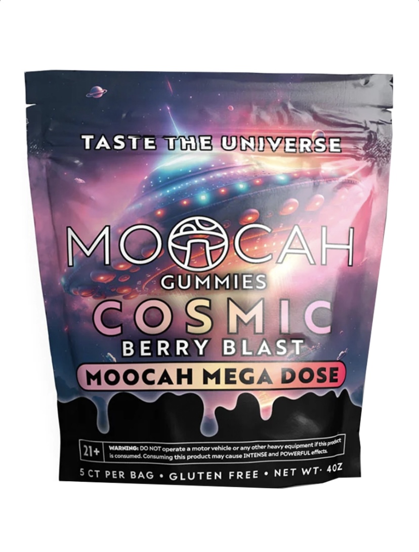 Berry Blast Moocah Mega Dose Mushroom Gummies 5ct